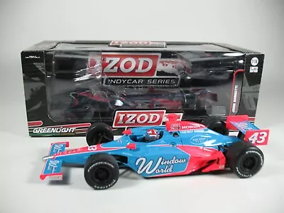 1:18 Greenlight #43 Window World Dallara Indycar Signed By John Andretti • $46.88