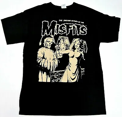 $16.99 • Buy The Shocking Return Of The MISFITS T-shirt Danzig Horror Punk Tee Men's New