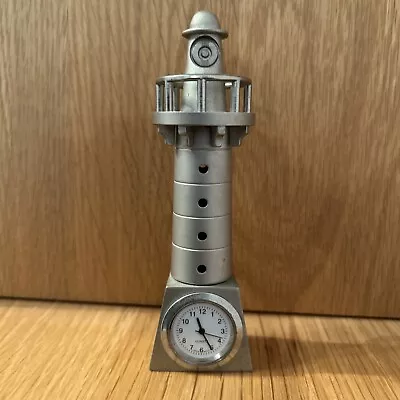 Metal Miniature Clock - Lighthouse Quartz 11.5 Cms • £9.99