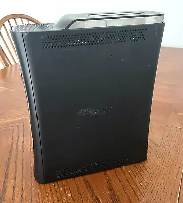$15 • Buy XBOX 360 With 120 GB HDD Black Console - Parts/Repair Green Light Tray Stuck