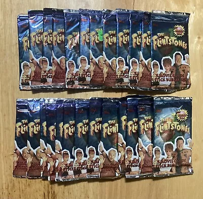 The Flintstones Movie Trading Card Packs Gum- LOT OF 25 - Sealed - 1993 Topps • $34.24