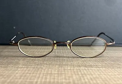 MODO 451 Titanium Brown Oval Metal Eyeglasses Frames Only 43-21-143 Japan Bronze • $14.99