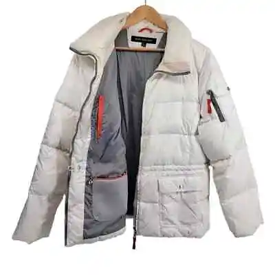 Marc New York Nylon White Down Puffer Jacket • $50