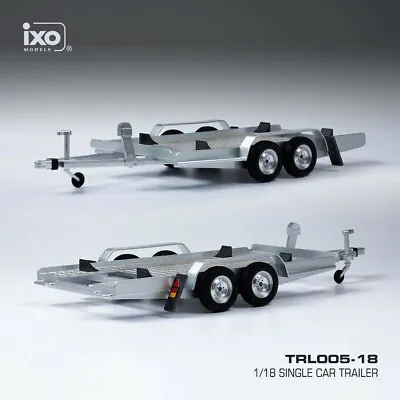 # 1:18 IXO - Trailer IN 2 Axles For Single Car (TRL005-18) MIB # • $41.20
