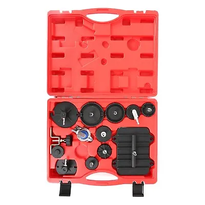 Brake Bleeder Adapter Kit For Master Cylinder W/ 12 Pieces Fluid Extractor Flush • $47.50