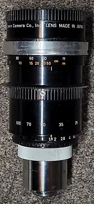 Canon TV-16 Zoom Lens 25-100mm 1.8 C Mount BMPCC • £90