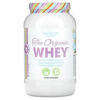 The Organic Whey Vanilla Milkshake  2 Lb (907 G) • $39.95