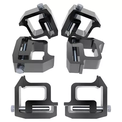 6pcs Clamps Truck Caps Topper Camper Shell Mounting Heavy Duty Aluminum NEW • $30.98