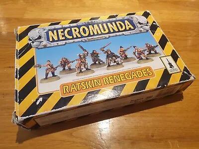 Necromunda Ratskin Renegades Full Set In Original Box Games Workshop Citadel... • £95