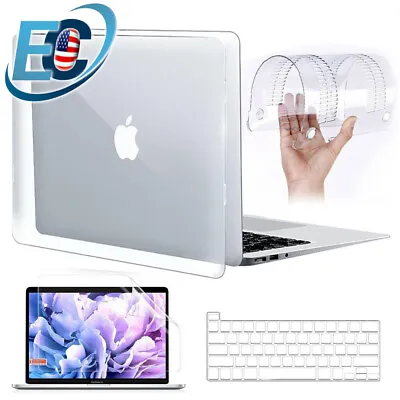 $15.99 • Buy Crystal Clear Hard Case Keyboard Cover For MacBook Air 13 M2 Pro 14 16 2337 2338