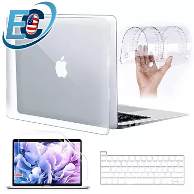 $15.99 • Buy Crystal Clear Hard Case Keyboard Cover For MacBook Air 13 M2 Pro 14 16 2337 2338
