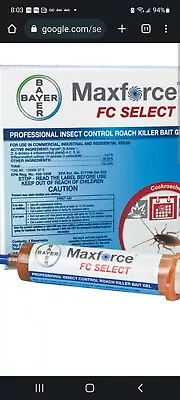 Maxforce Fc Select Roach Bait Gel • $45