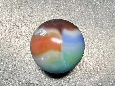 Vintage Marbles. Vitro Agate Five Color. Mint-  5/8 +- • $4.99