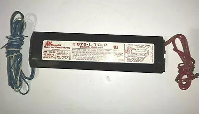 NEW Magnatek Universal RAPID Start BALLAST 679-L-TC-P For 1 F40T12/RS 277V Dimm • $23.95