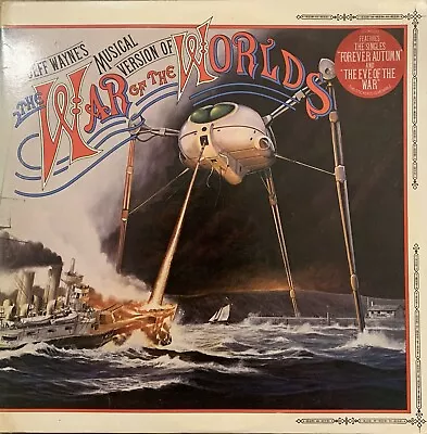 Jeff Wayne - War Of The Worlds - UK Double Vinyl 12  Record - 1978 • £350