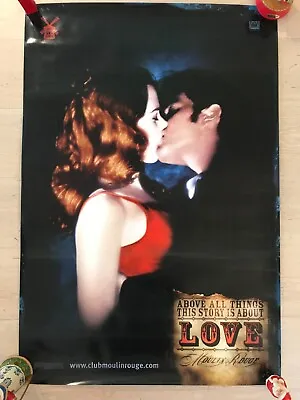 Original Moulin Rouge - Love Variant - Movie Poster Double Sided 27x40 • $75