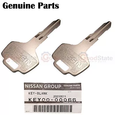 GENUINE Nissan Patrol Y60 GQ Skyline R32 R33 Key Blank Uncut X2 • $41.83