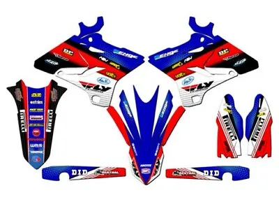 2016-2021 YZ 250X RICOCHET Blue Senge Graphics Kit Compatible With Yamaha • $148.49