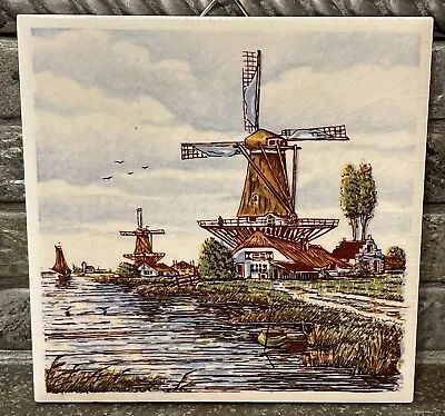 Vintage H & R Johnson LTD Dutch Scene Tile England • $12.99