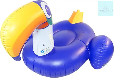 Toyland® 218cm 86  Large Inflatable Toucan Lilo - Ride On Pool Float - Suitable • £30.54