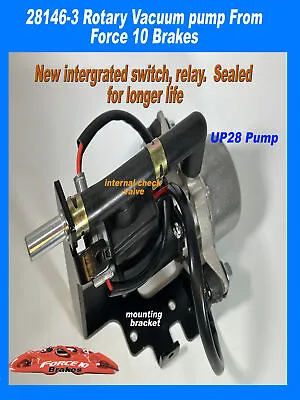 Rotary Vacuum Pump 12 V - Brake Booster Vacuum Pump UP28-  Plug And Play  • $249.75