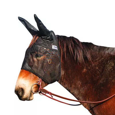 CASHEL Quiet Ride Mule Weanling Standard Fly Mask With Ears (QRMWSE) • $27.99