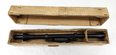 $125 • Buy Vintage Wards Model 20 Rifle Scope W/ Mounting Bracket, Eye Shield And Box