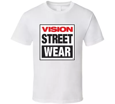 Vintage Skate T-Shirt Vision Street Wear 80s • $17.72