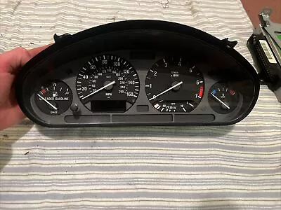 BMW OEM E36 92-96 INSTRUMENT CLUSTER W/ 181k GAUGE DASH TESTED OBD1 MANUAL TRANS • $85