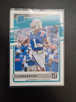 2020 PANINI  Donruss  Rated Rookie JAGUARS C. J. Henderson RC #348 • £0.86