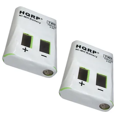 2-Pack HQRP Battery For Motorola KEBT-086-D MS355R MH230TPR Two-Way Radio • $14.95