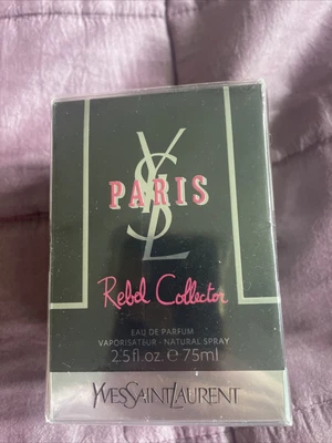 £70 • Buy Yves Saint Laurent PARIS Rebel Collector Eau De Parfum Spray 75ml EDP Spray RARE
