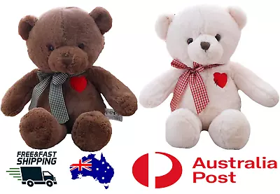 $22.95 • Buy Valentines Day Teddy Bear Love Heart Soft Plush Stuffed Cuddly Bear Toy Gift