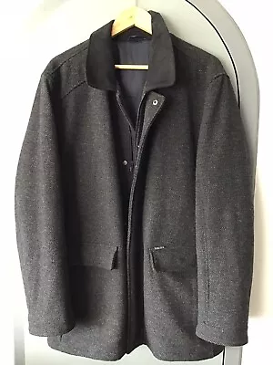 Mens Wool Rich Mid Length Jacket Size 46  • $34.85