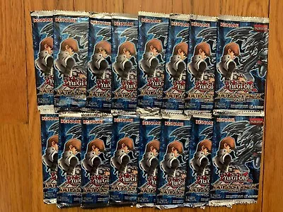 (16) Yu-Gi-Oh! Duelist Pack Kaiba Unlimited Edition Booster Packs • $175