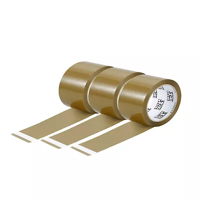 Strong Parcel Packing Tape Brown Fragile Sellotape Packaging Sealing 48mm X 68m • £37.95