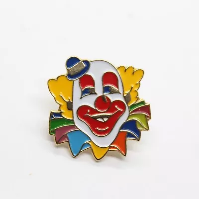 Creepy Clown Hobo W/ Mini Hat Pin Lapel Enamel Collectible • $3.99