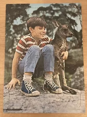 Skippy The Bush Kangaroo Frame Tray Jigsaw Puzzle 1967 (1960s Aust. TV Show) • $24.95