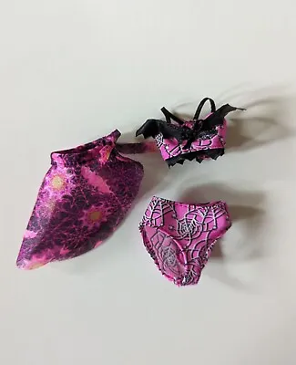 Monster High G3 Scare-adise Draculaura Swimsuit Only Pre-owned Mattel 2023 • $8