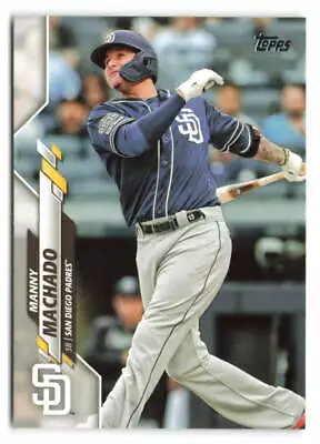 2020 Topps Manny Machado #188 San Diego Padres • $1.50