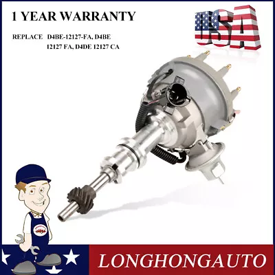 Ignition Distributor For 77-85 Mustang Lincoln 5.0L D4BE 12127 FA D4DE 12127 CA • $36.89