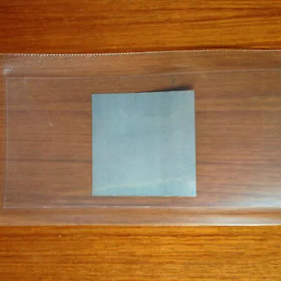 Pure Indium Metal Foil 50x50x0.2mm Laser Electrode Material • £9