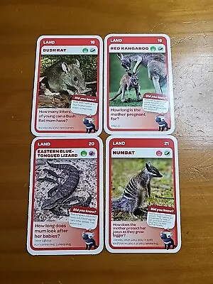 Woolworths Aussie Animals TARONGA (Land)🏆#18192021 - 4 CARDS🏆FREE POST • $3