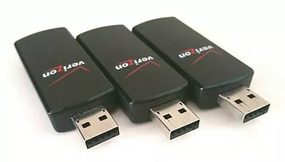 LOT Of 3 OEM Verizon NOVATEL USB760 3G Prepaid USB AirCard Modem W/ CLEAN ESN • $19.99