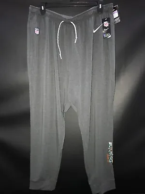 Miami Dolphins Team Issued Nike Dri-fit Light Sweat Pants W/pockets New! W/tags • $45.99