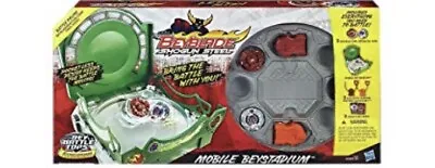 NEW Beyblade Shogun Steel Mobile BEYSTADIUM Battle Tops 2 Exclusive Launchers  • $45