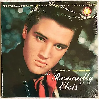 Elvis Presley - Personally Elvis (2 Vinyl LP Gatefold Cover)(Silhouette)(Sealed) • $24.50