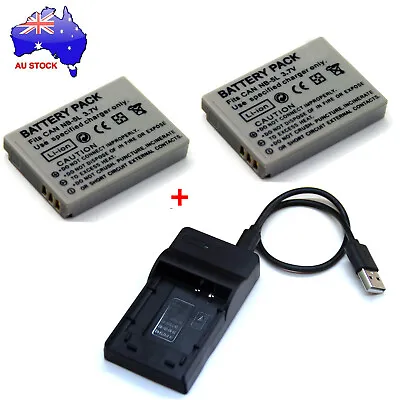 Battery / Charger For NB-5L Canon PowerShot S100 S110 SX200 IS SX210 IS SX220 HS • $21.88