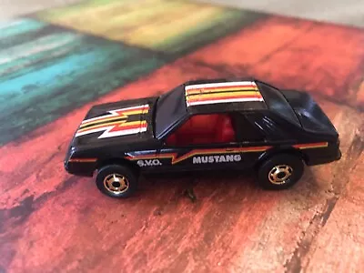 Vintage Hot Wheels 1979 Ford Cobra Mustang SVO Black W/ Gold Wheels  Fox Body  • $70