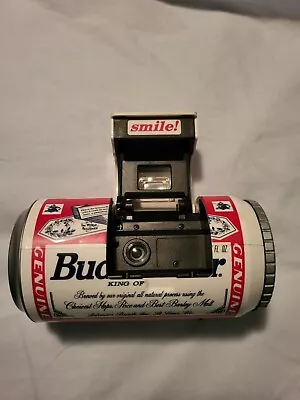 Vintage Budweiser Beer Can 35mm Compact Film Camera 1998 Great Condition • $75.64
